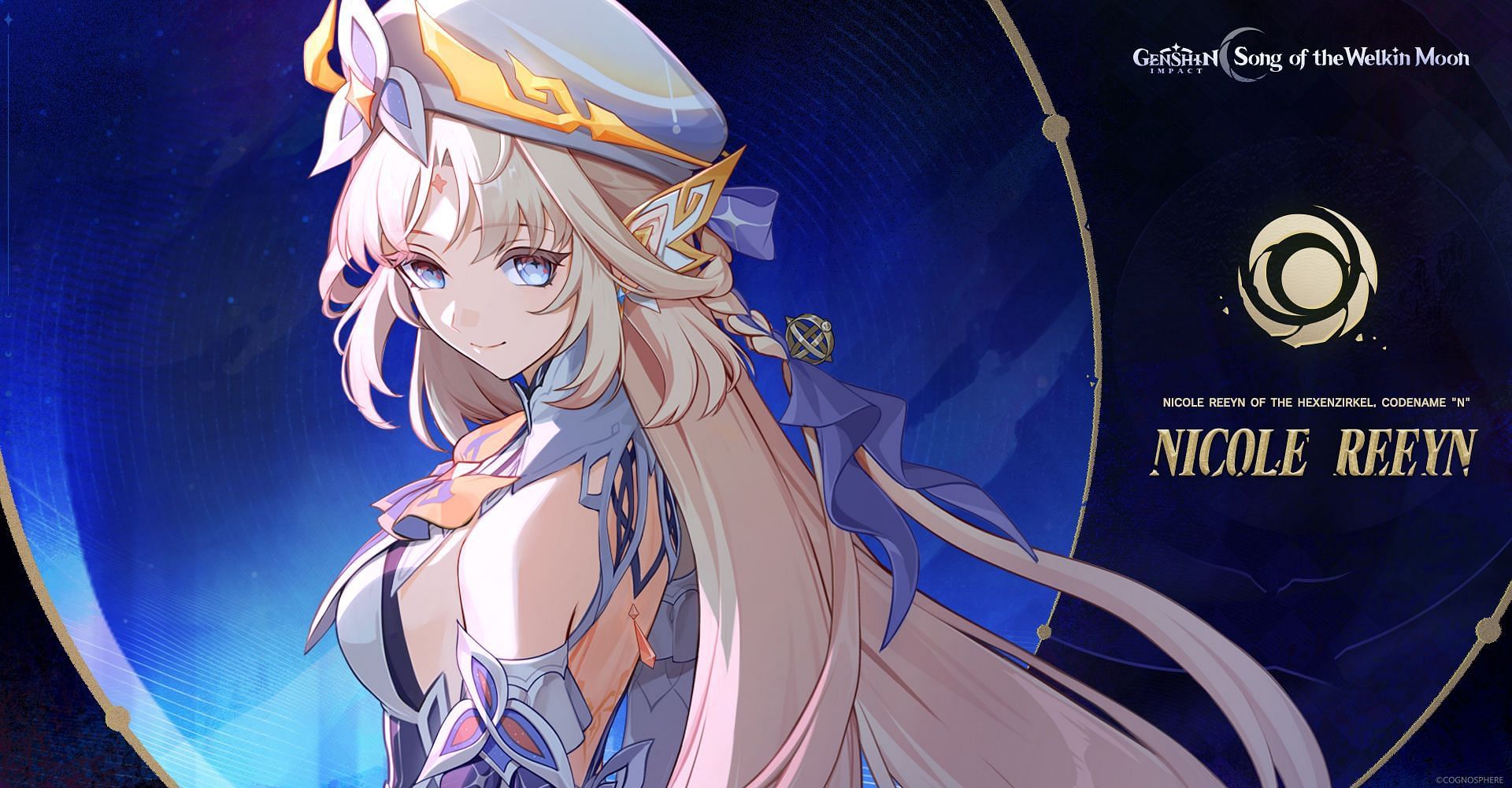 Nicole's official reveal for Nod-Krai (Image via HoYoverse)